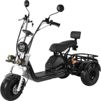 Электроскутер CityCoco GT X6 Pro Trike Черный