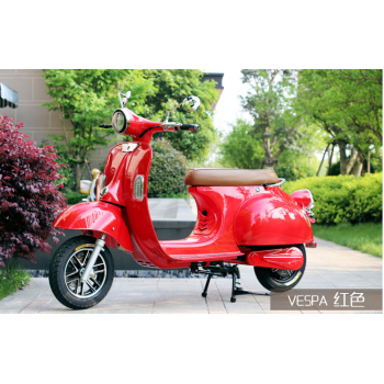 Электроскутер GreenCamel Vespa Style, 72V 3000W R12 быстросъем Красный