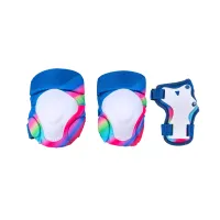 Набор защиты Tech Team Safe Fit Kids 1.0 Blue (Синий) Размер M